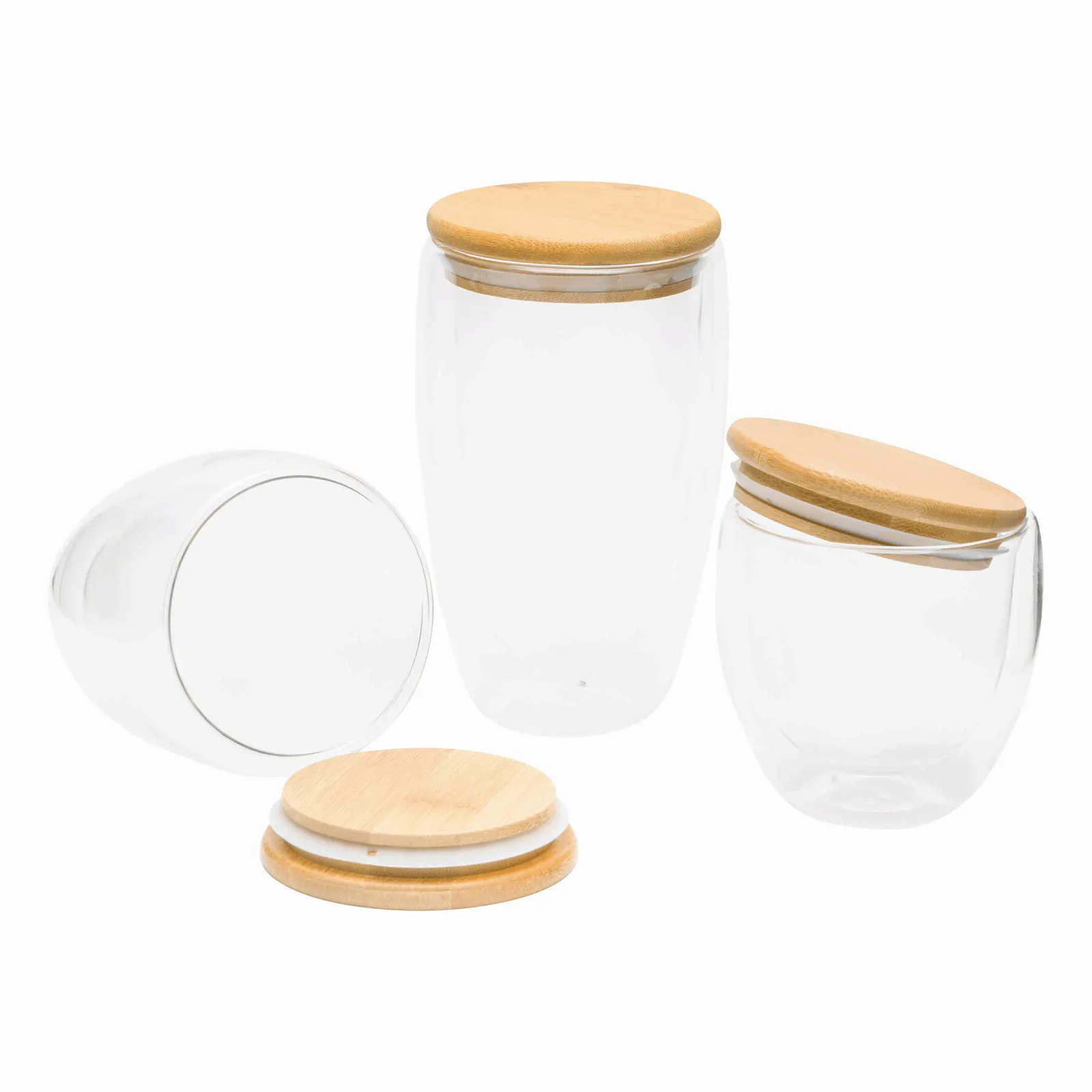 BAMBOO ART S - Glas, Füllmenge ca. 250 ml braun, transparent, braun, transparent – Bild 7