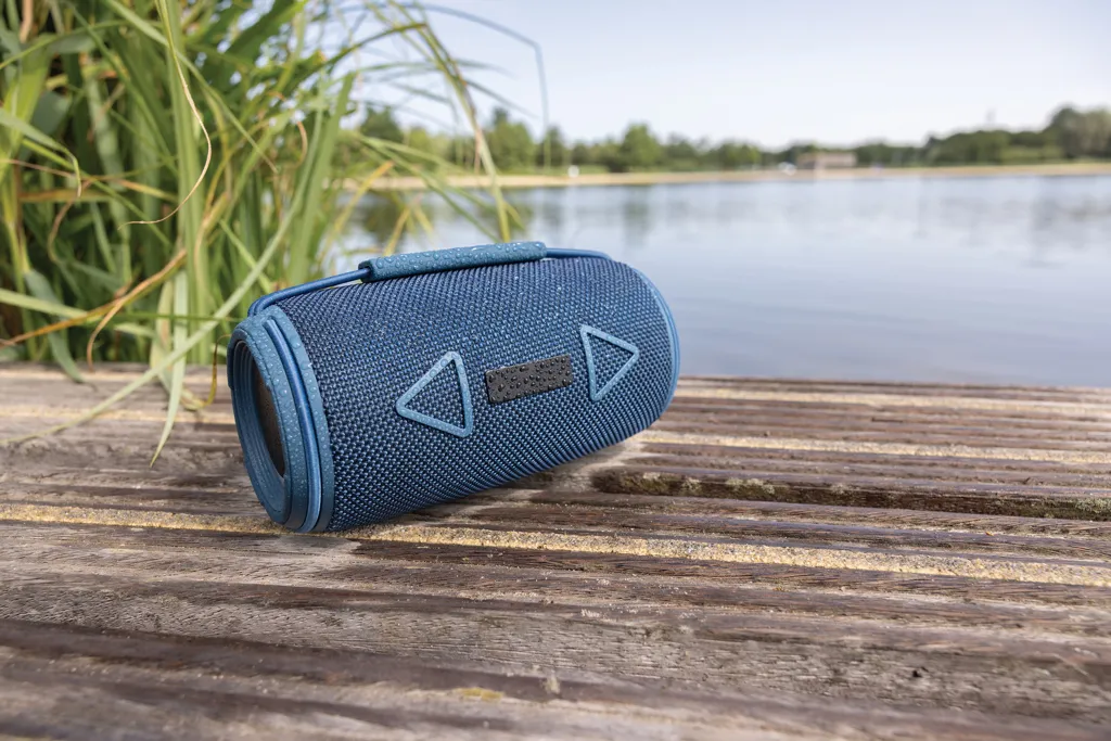 Prisma 16W IPX4 Speaker aus RCS rec. rPET, blau – Bild 7