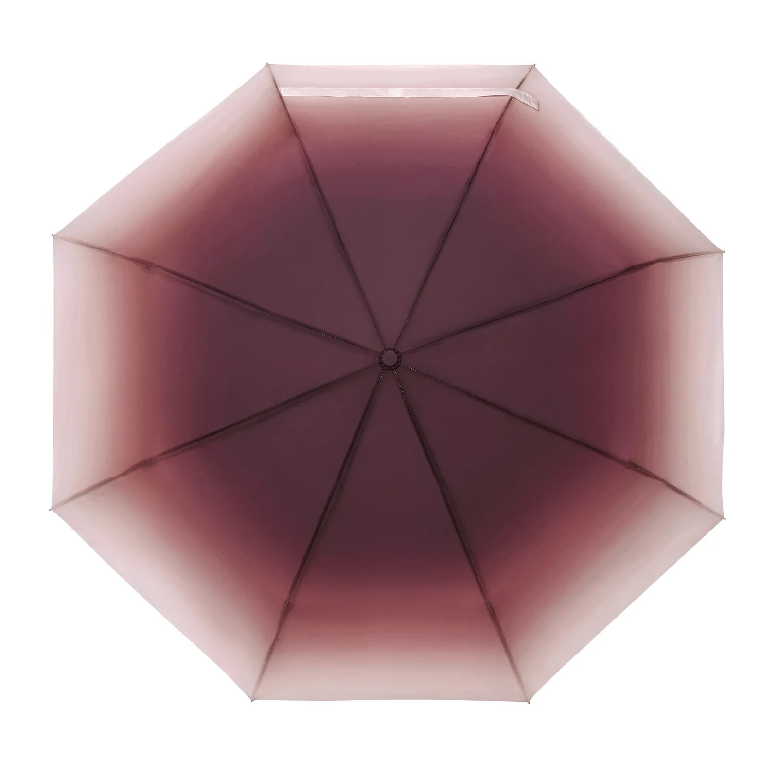 BARONESS Umbrella, Vollautomatischer Windproof-Taschenschirm, bordeaux – Bild 2