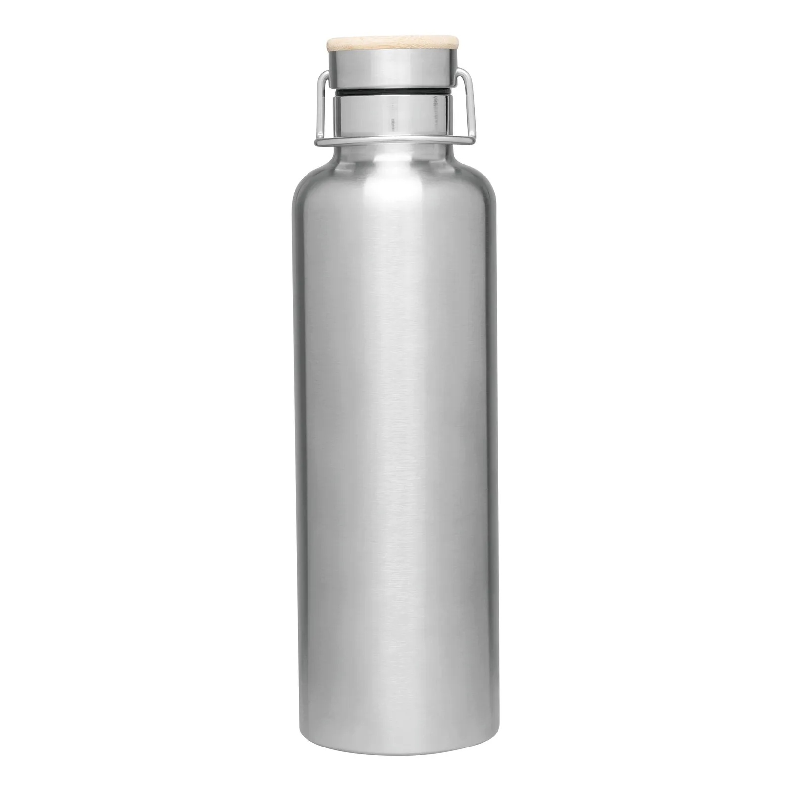 JUMBO MILITARY - Vakuum-Isolierflasche silber, silber – Bild 3