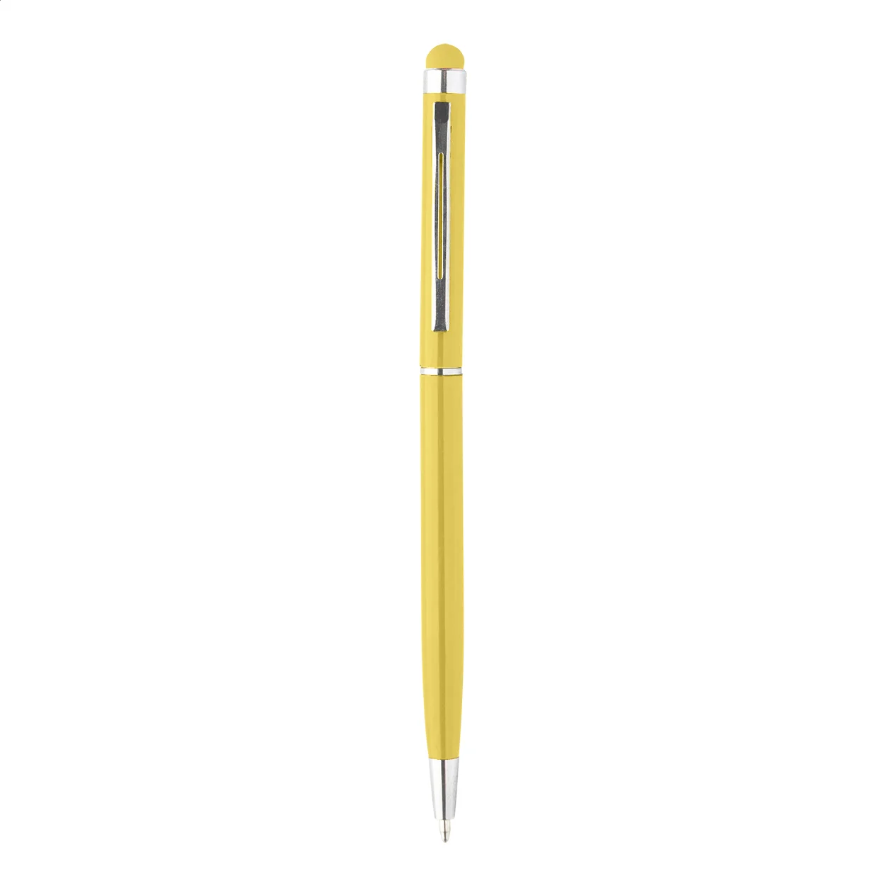 Touchpen Todox mit Kugelschreiber, gelb – Bild 3