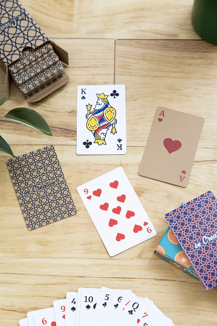 Individuelle Spielkarten CreaCard Eco, natur – Bild 7