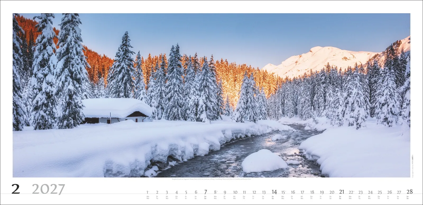 Alpenpanorama Wandkalender 2027 – Bild 3