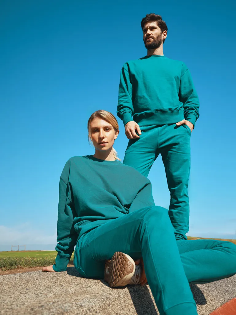 IQONIQ Cooper Jogger aus recycelter Baumwolle, verdigris – Bild 14