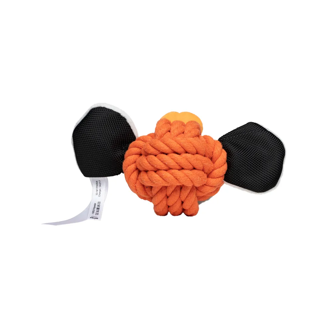 Hundespielzeug Knotentier Tiger, orange – Bild 2