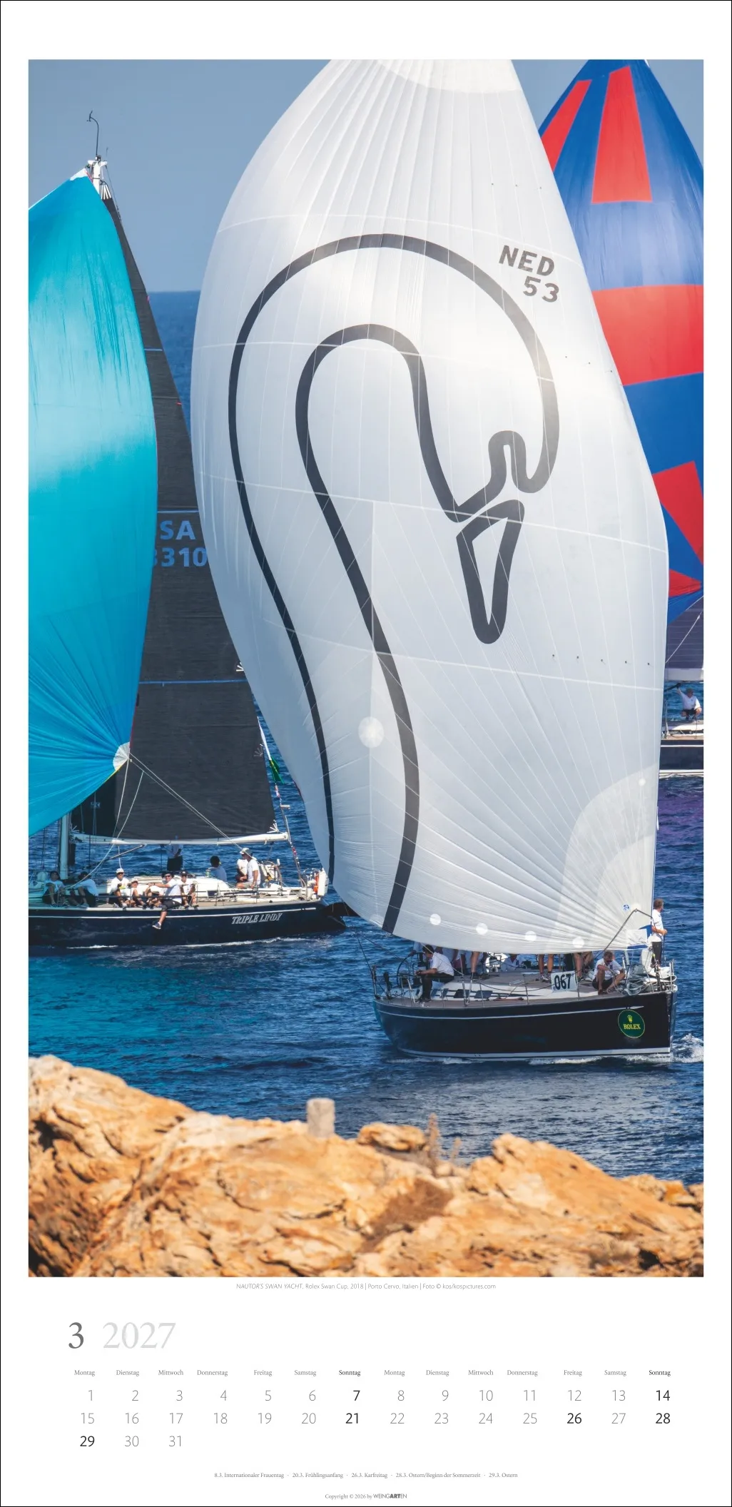 Under Sail Wandkalender 2027 – Bild 4