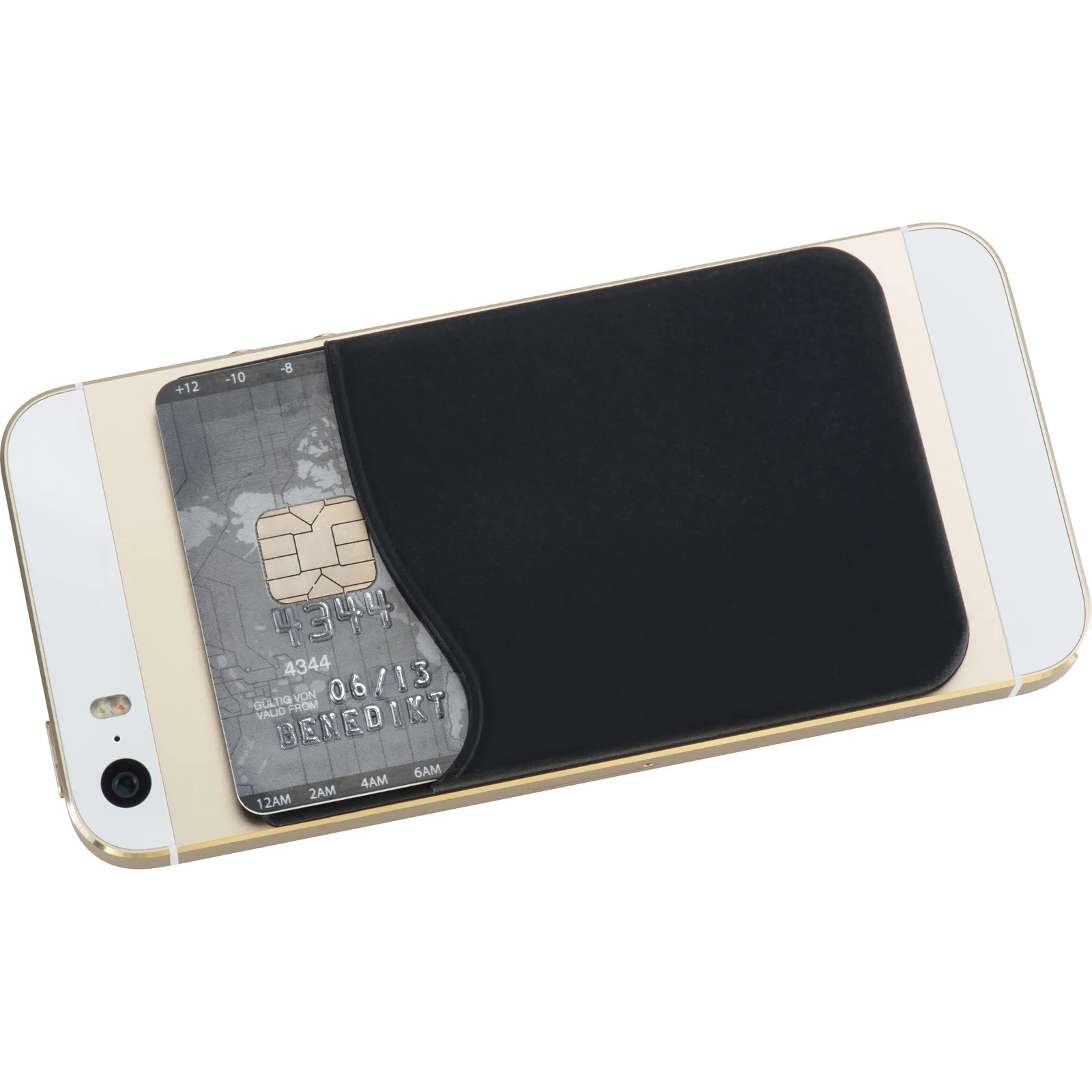 Smartphonetasche Bordeaux, schwarz – Bild 2