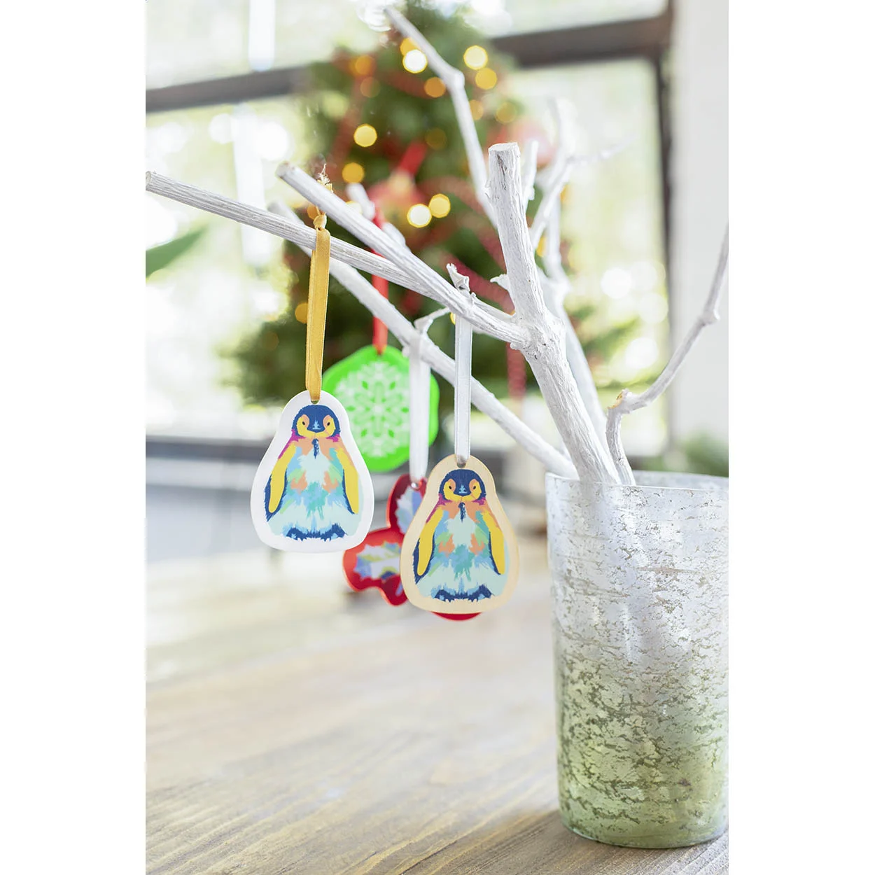 Individueller Weihnachtsbaumschmuck CreaJul Wood, gold – Bild 7