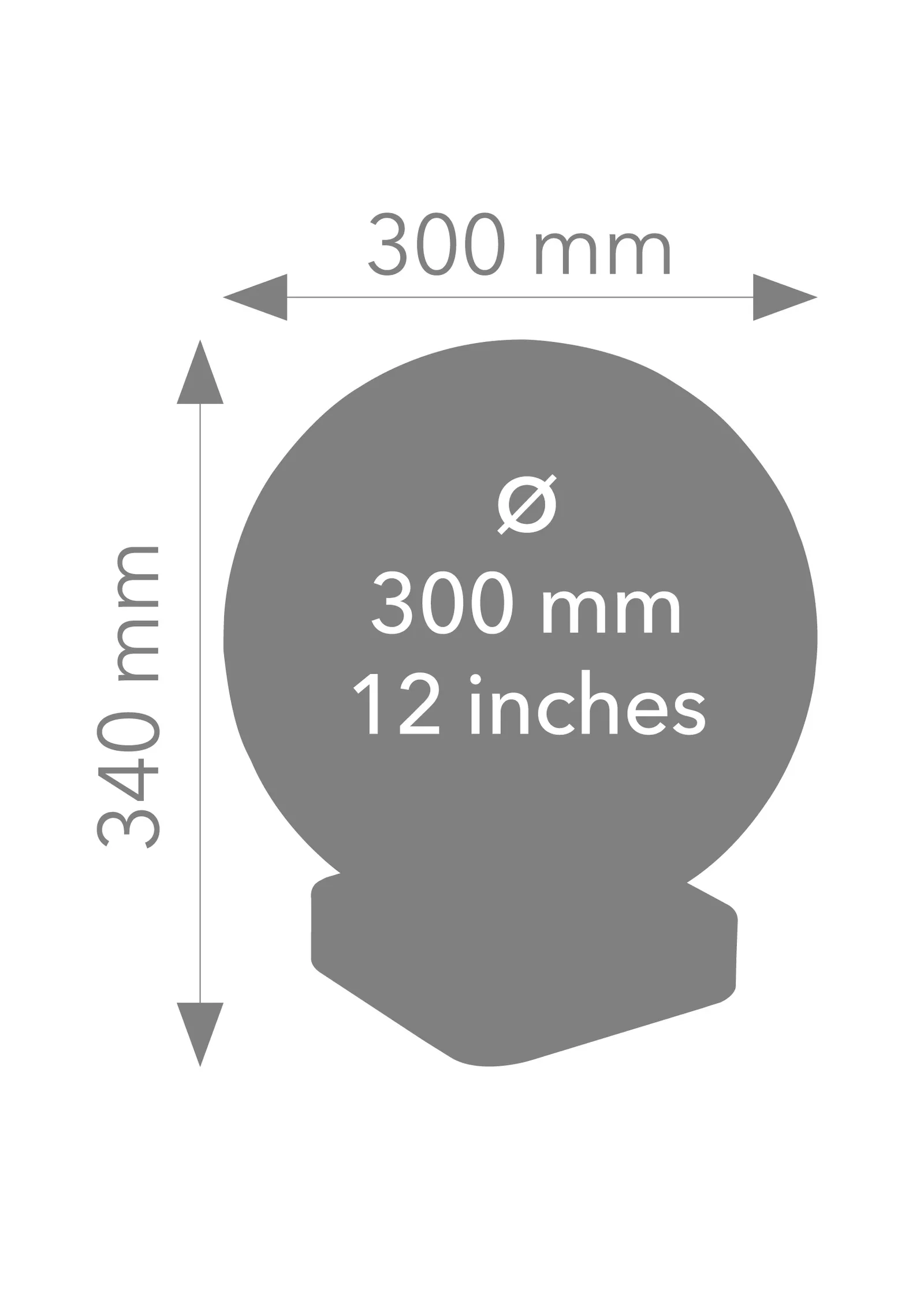 Globus MAGNA ECO, grau/schwarz/silberfarben – Bild 2