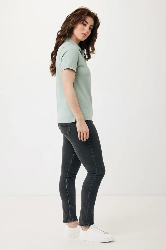 IQONIQ Yosemite Piqué-Poloshirt aus recycelter Baumwolle, Iceberg green – Bild 5