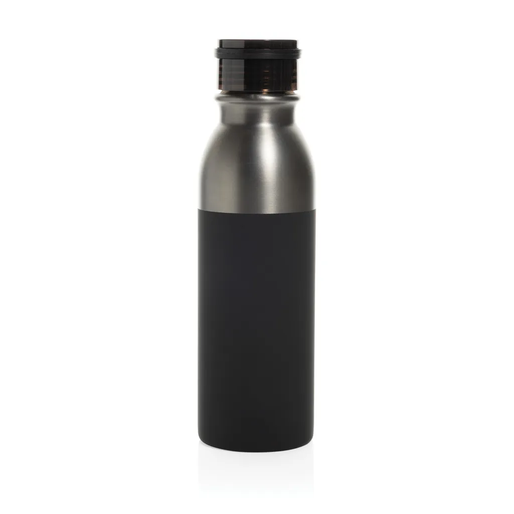 Duoloop einwändige Trinkflasche aus RCS rec. Stahl 780ml, schwarz – Bild 3