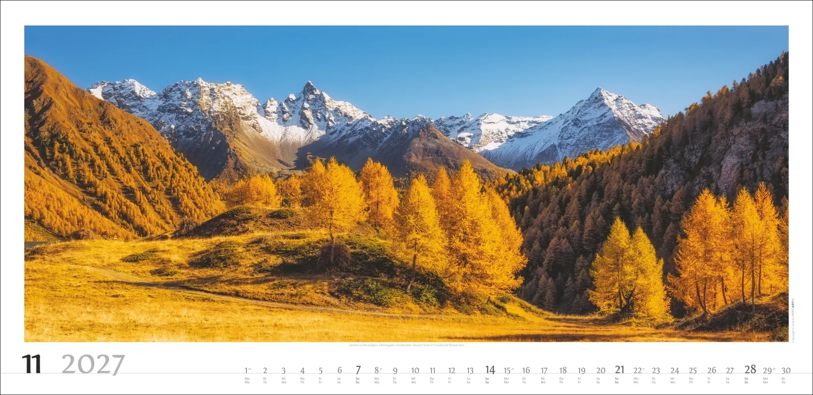 Alpenpanorama Wandkalender 2027 – Bild 12