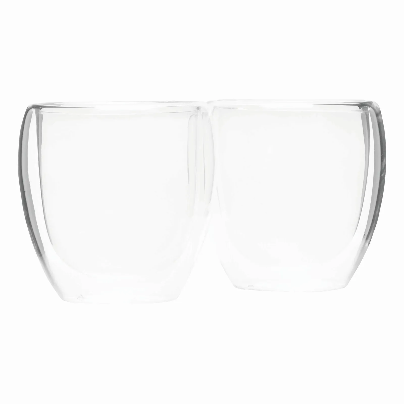 DRINK LINE M - Gläser-Set, doppelwandig: 2er-Set transparent, transparent – Bild 2