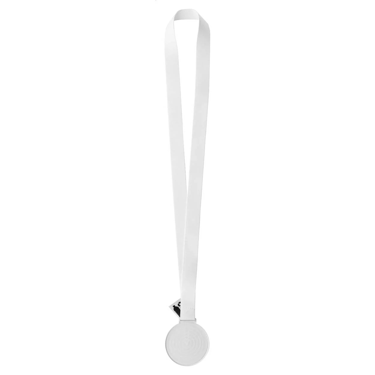 Medaille Subdal RPET, weiß – Bild 3