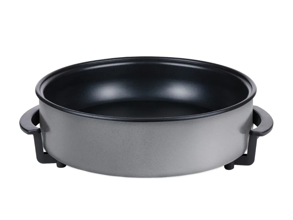 ALPINA Elektrische Partypfanne 1500W Ø42cm, Schwarz – Bild 5