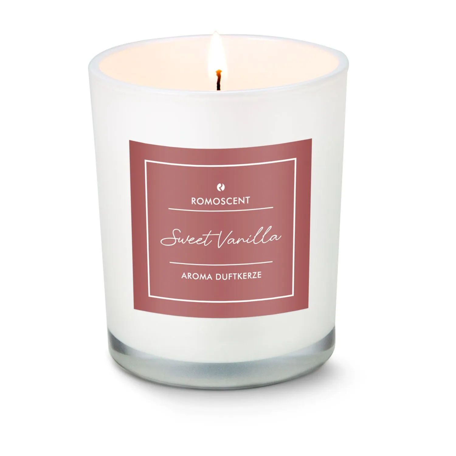 ROMOSCENT® Aromakerze Sweet Vanilla, schwarz-weiß – Bild 12