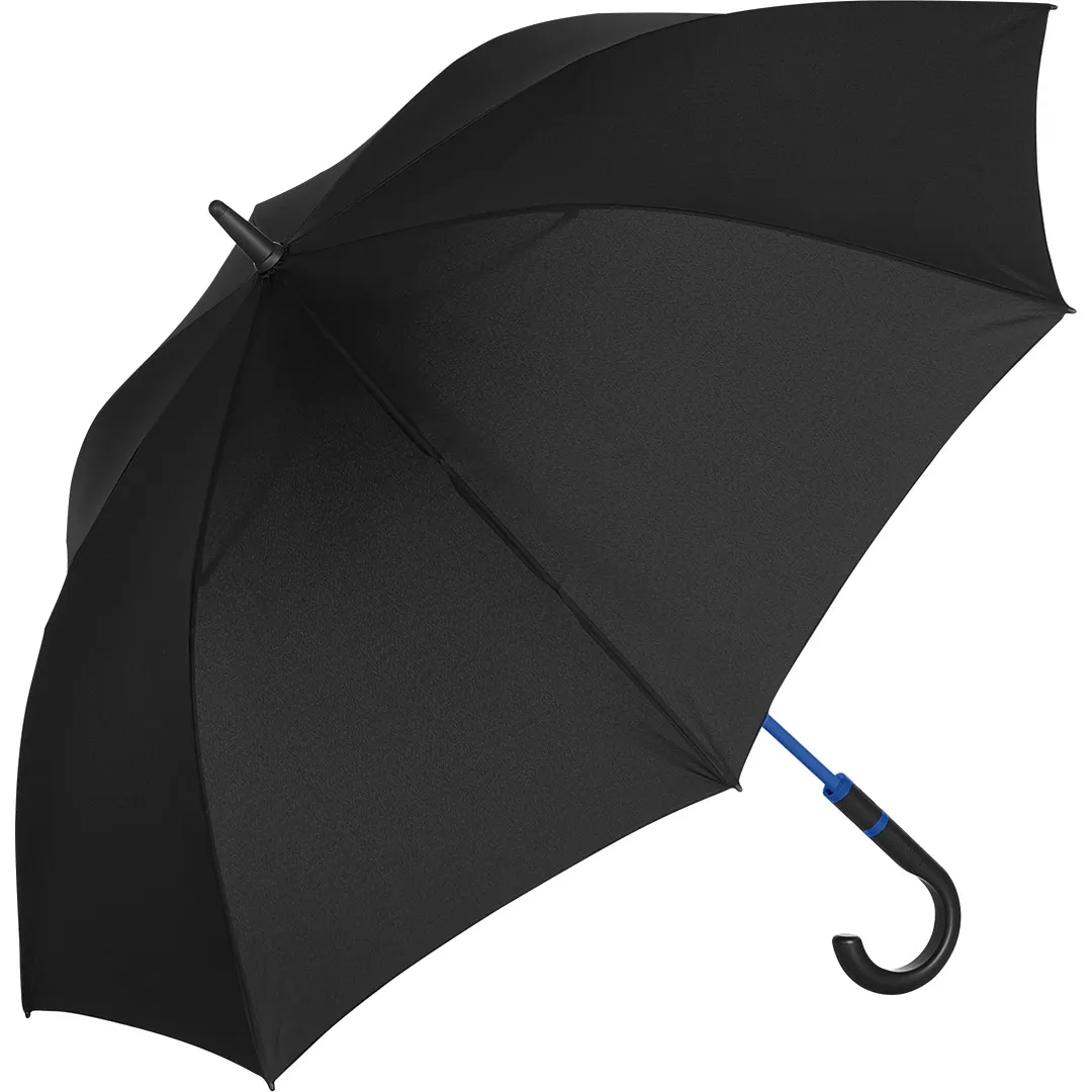 AC-Midsize-Stockschirm FARE® Style, schwarz-euroblau – Bild 10
