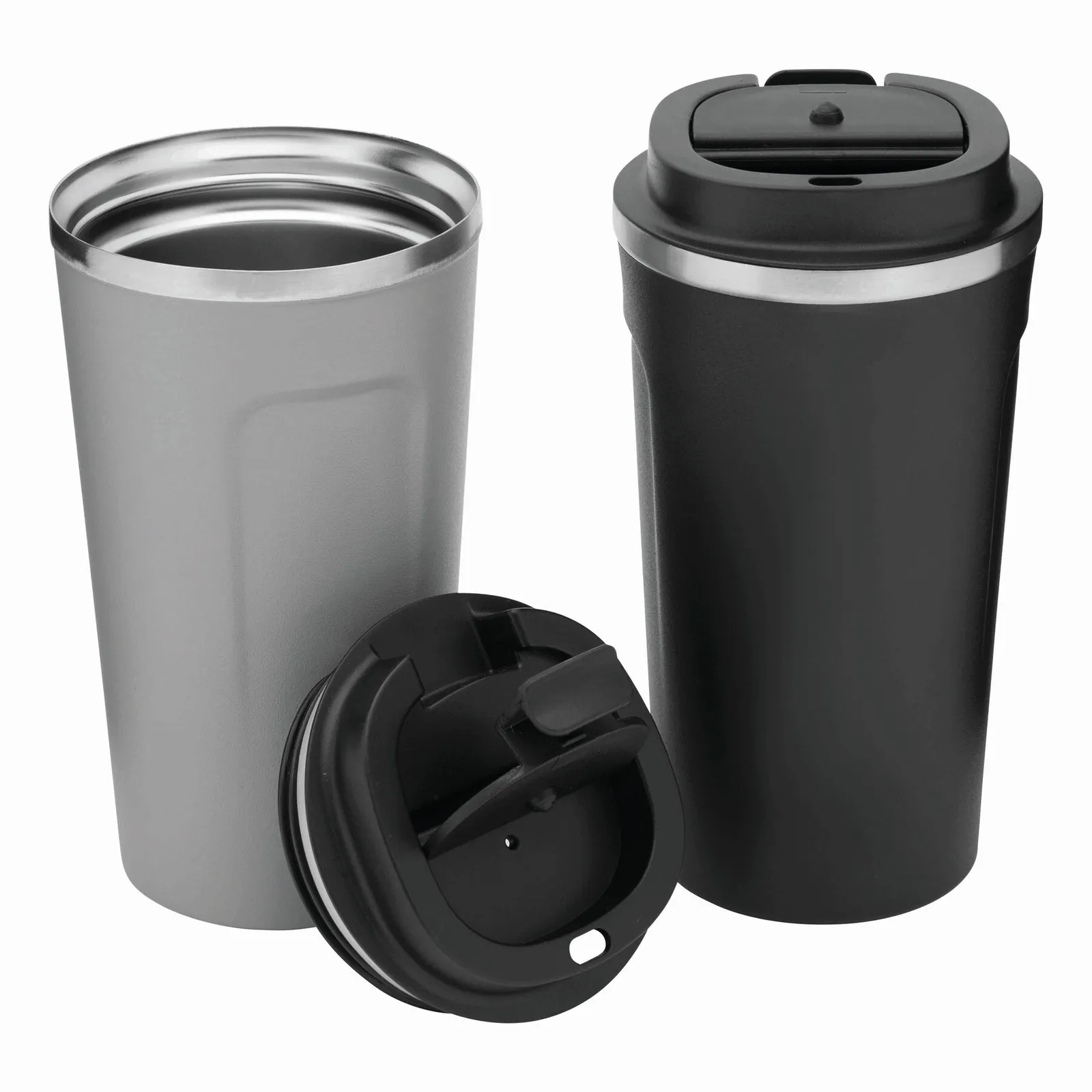 COFFEE TIME - Isolierbecher, schwarz – Bild 9