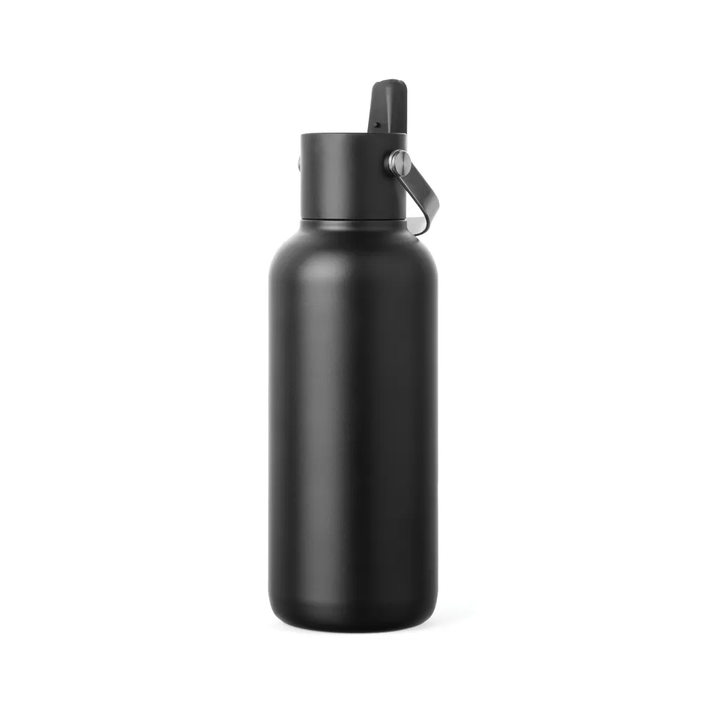 VINGA Cael RCS Stainless-Steel Trinkflasche 600ml, schwarz – Bild 4