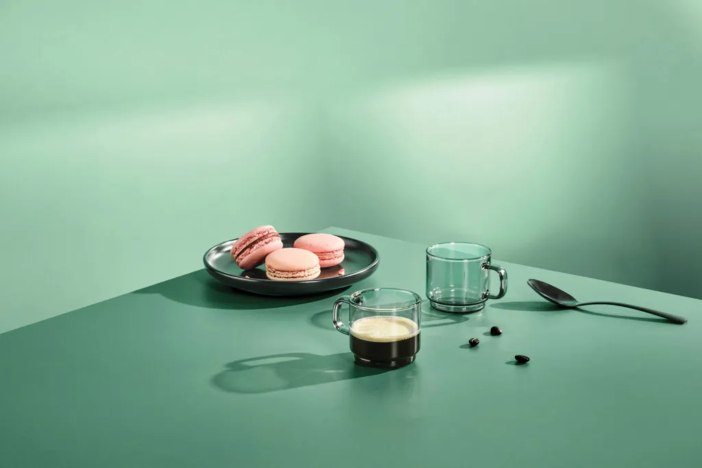 AdHoc Impact Espressotassen 70ml, 2er-Set, transparent – Bild 7