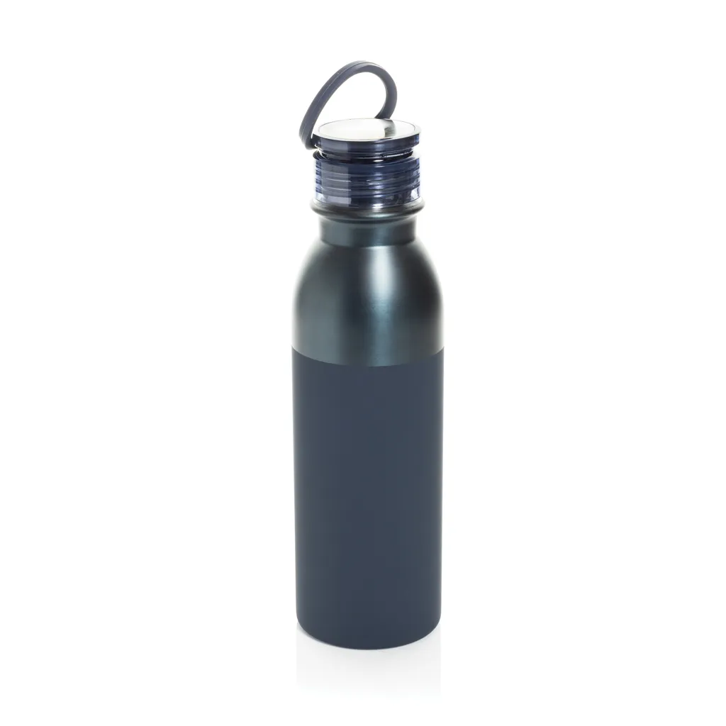 Duoloop einwändige Trinkflasche aus RCS rec. Stahl 780ml, navy blau – Bild 2