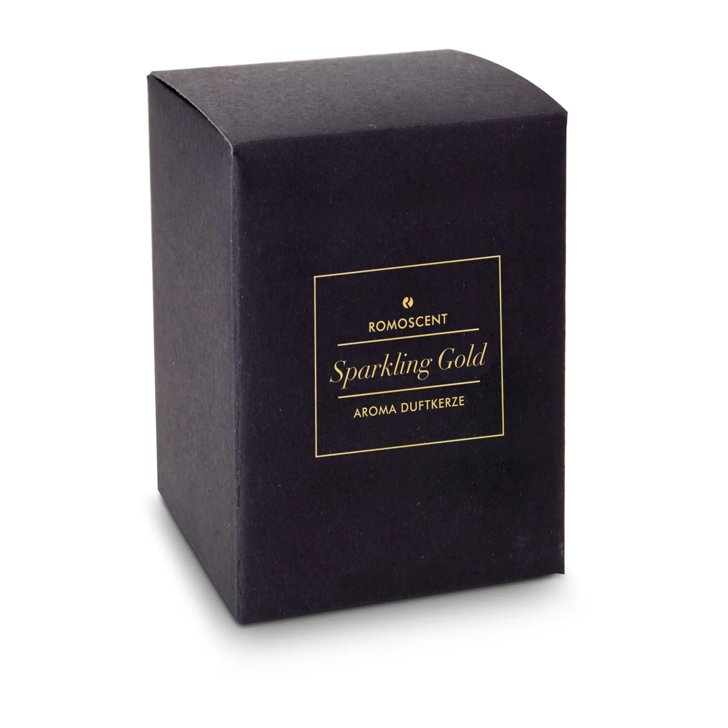 ROMOSCENT® Aromakerze Sparkling Gold, schwarz – Bild 3