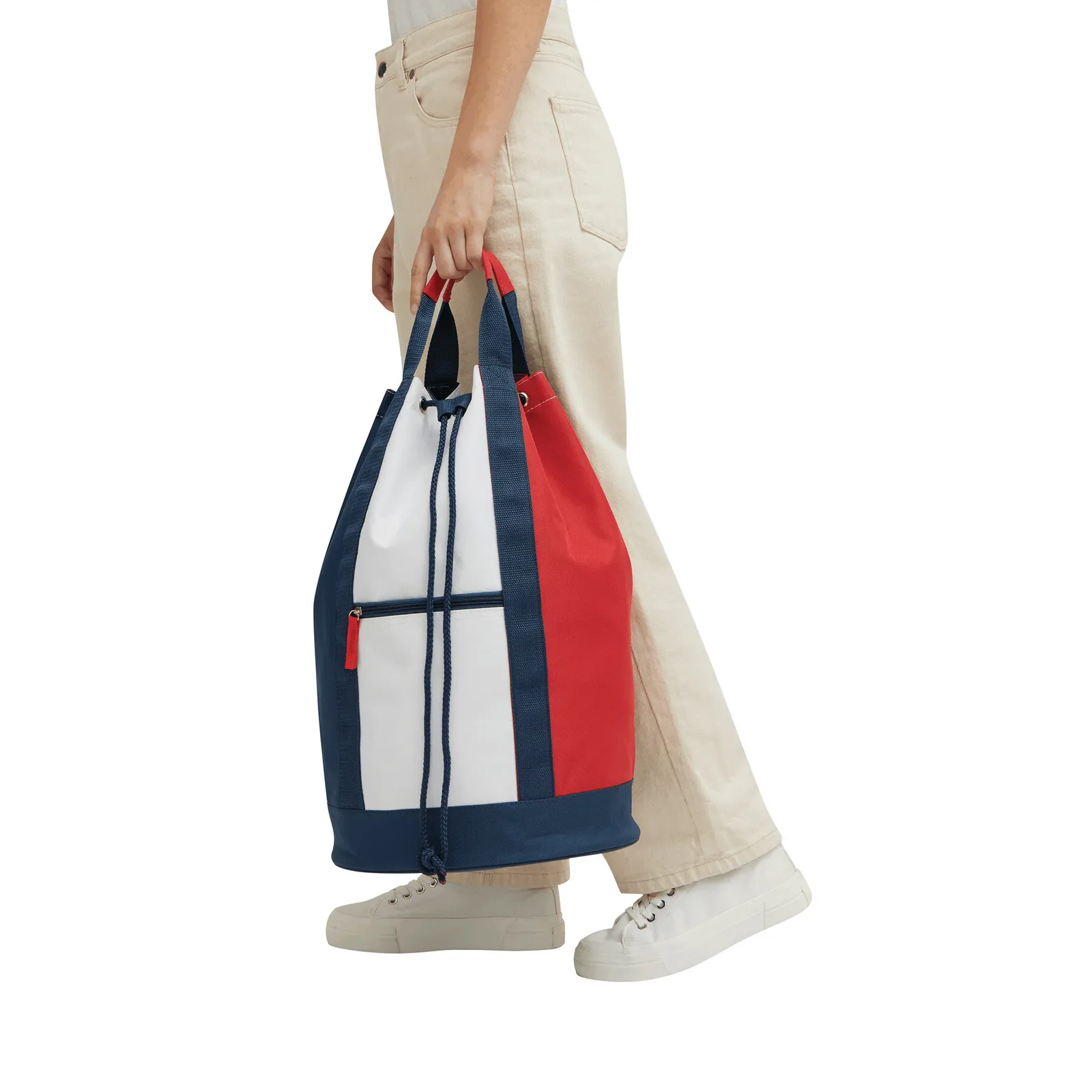 MARINA PACK - Matchsack blau, rot, weiß, blau, rot – Bild 6
