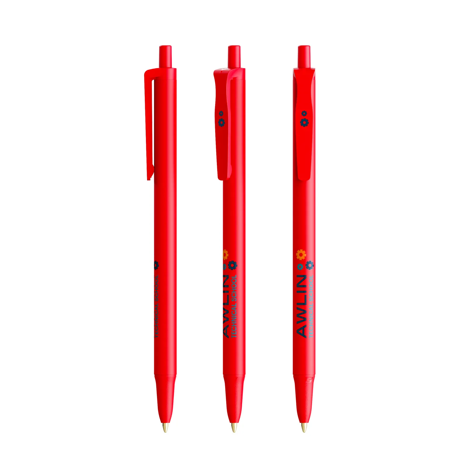 BIC® Clic Stic Kugelschreiber, Rot – Bild 2
