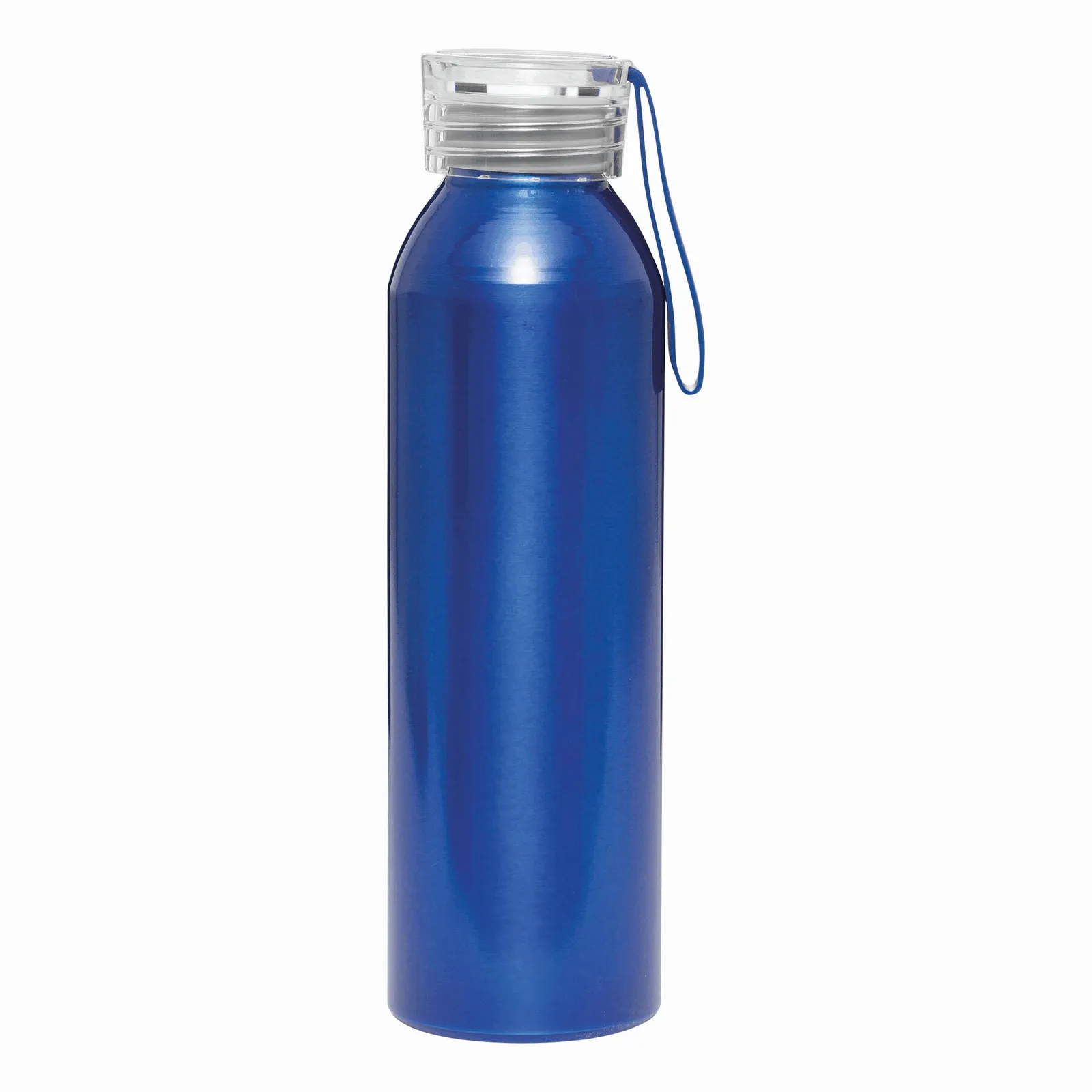 LOOPED - Aluminium Trinkflasche, blau – Bild 3