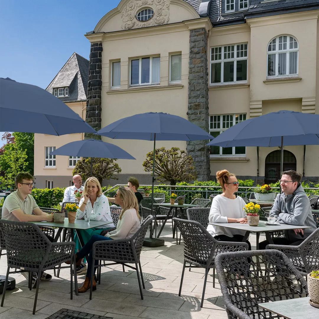 Sonnenschirm XL, nachtblau – Bild 8