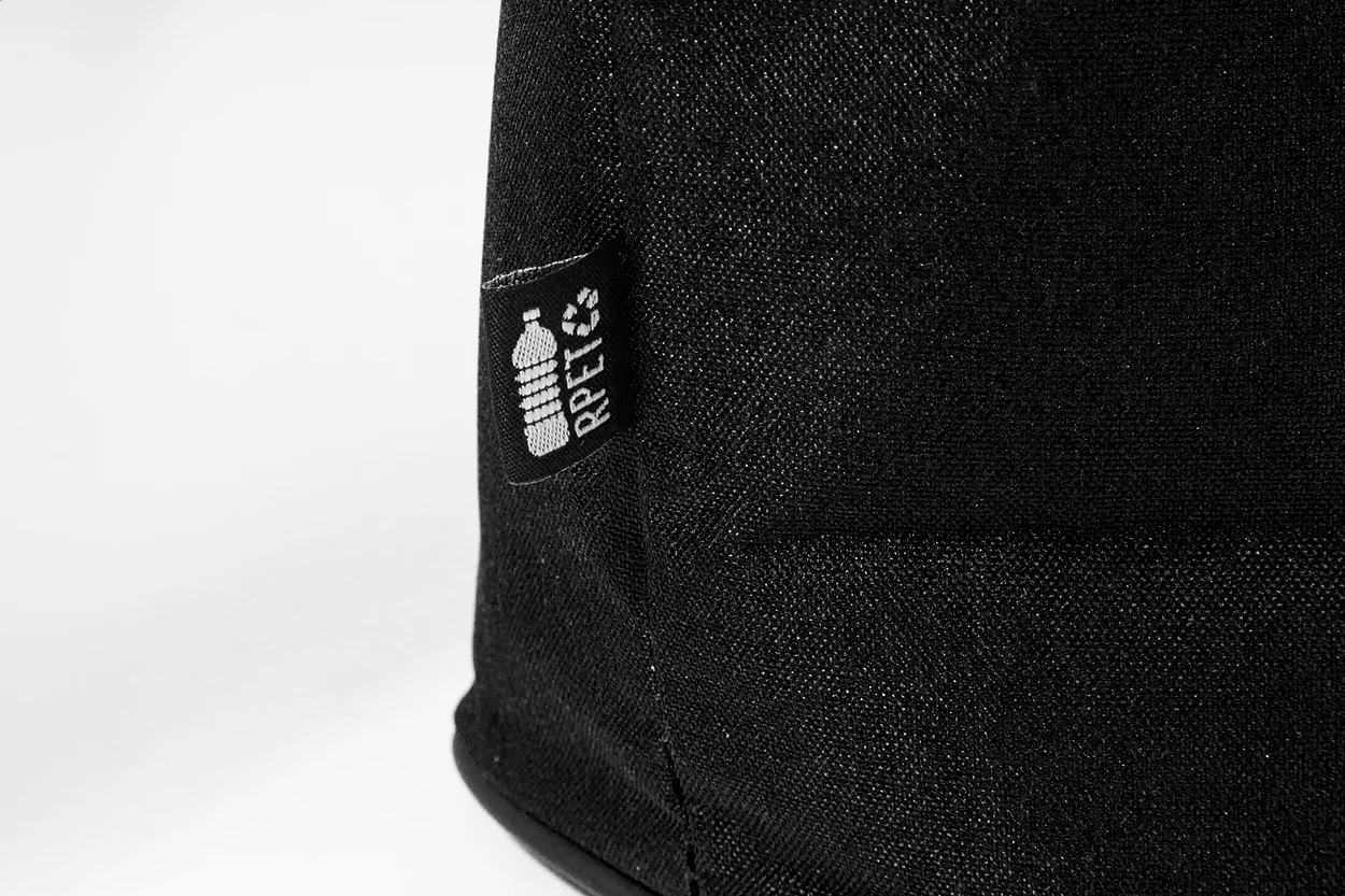 Kühltasche Inupa, RPET, schwarz – Bild 4