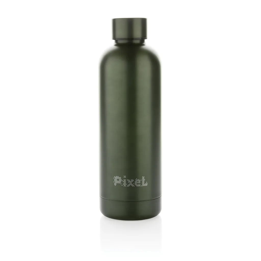 Impact Vakuumflasche aus RCS recyceltem Stainless-Steel, grün – Bild 3