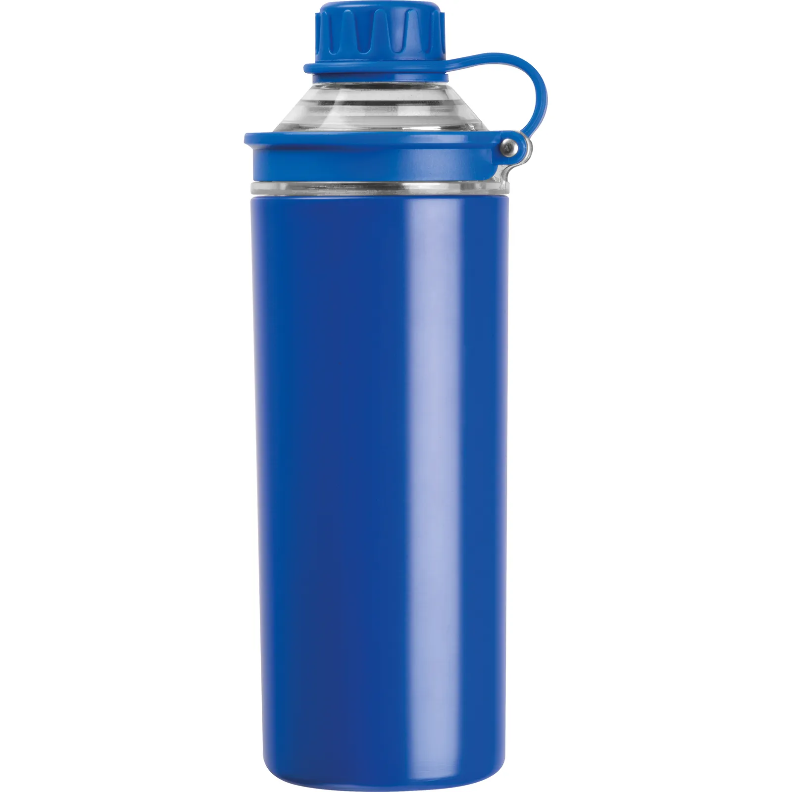 Doppelwandige Edelstahlflasche Monza, blau – Bild 3