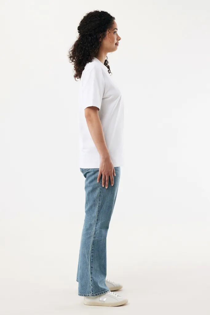IQONIQ Nikko Heavyweight T-Shirt aus recycelter Baumwolle, recycled white – Bild 6