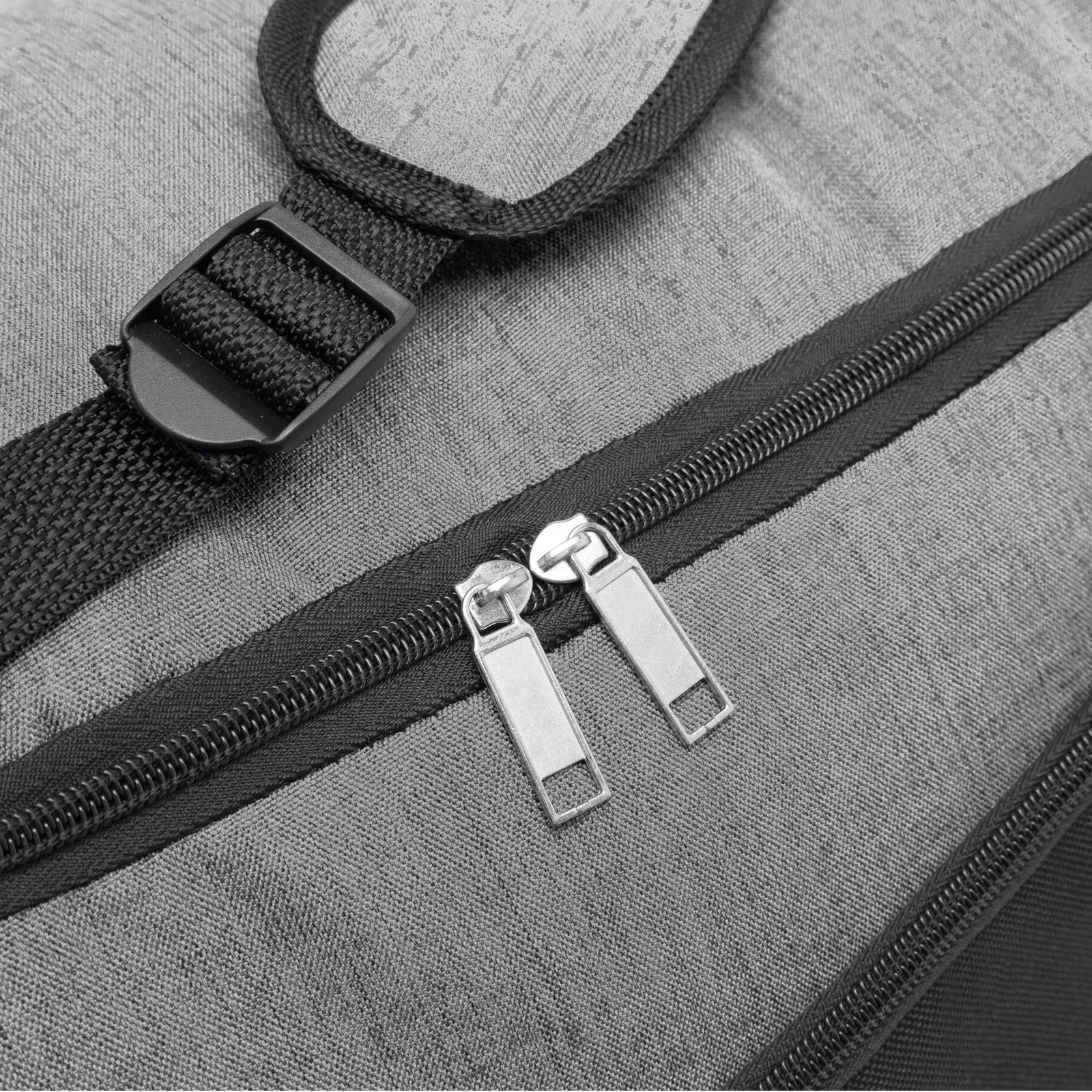 2 IN 1 - Sporttasche, grau, schwarz – Bild 8