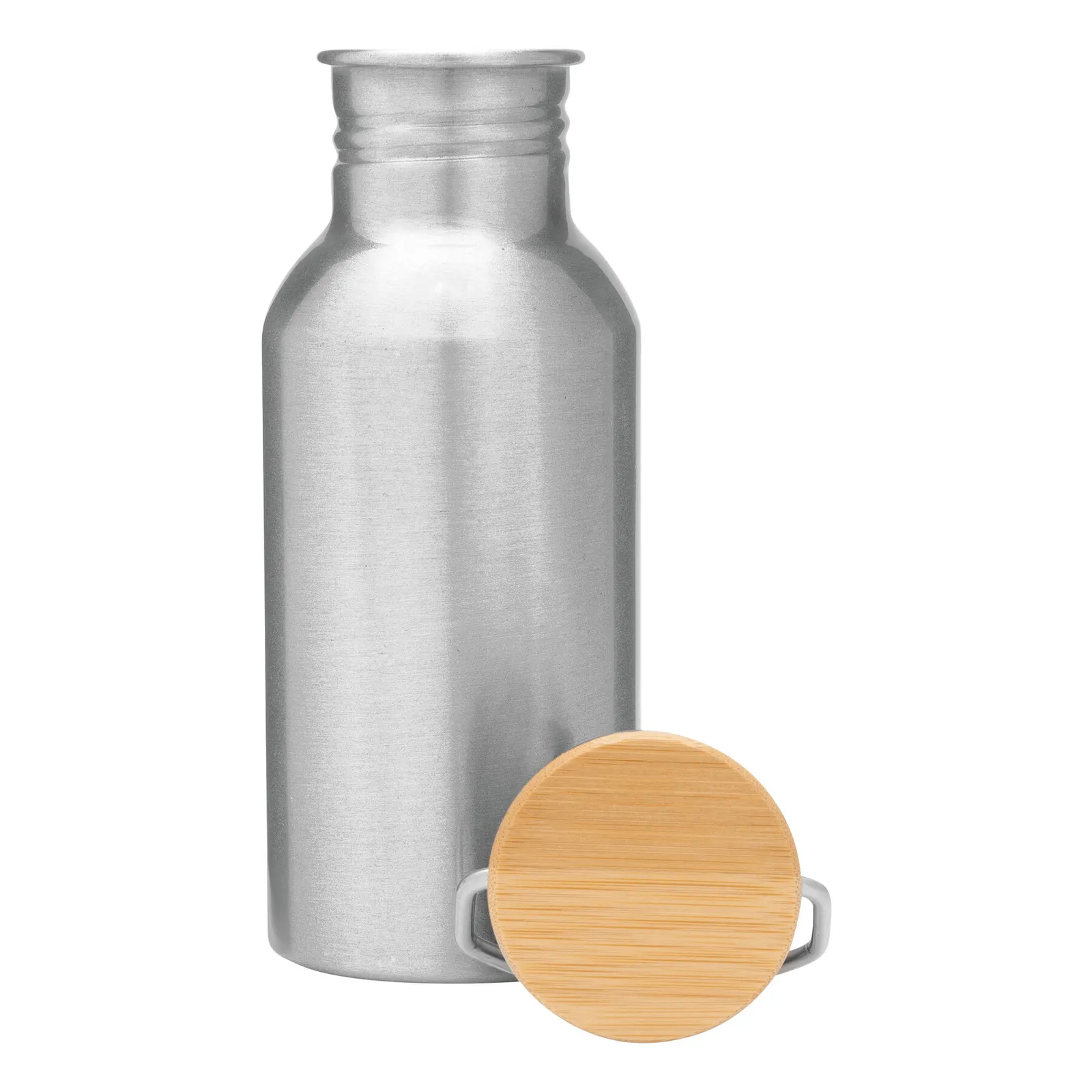 MECOZI TRANSIT - Aluminium Trinkflasche, silber – Bild 5