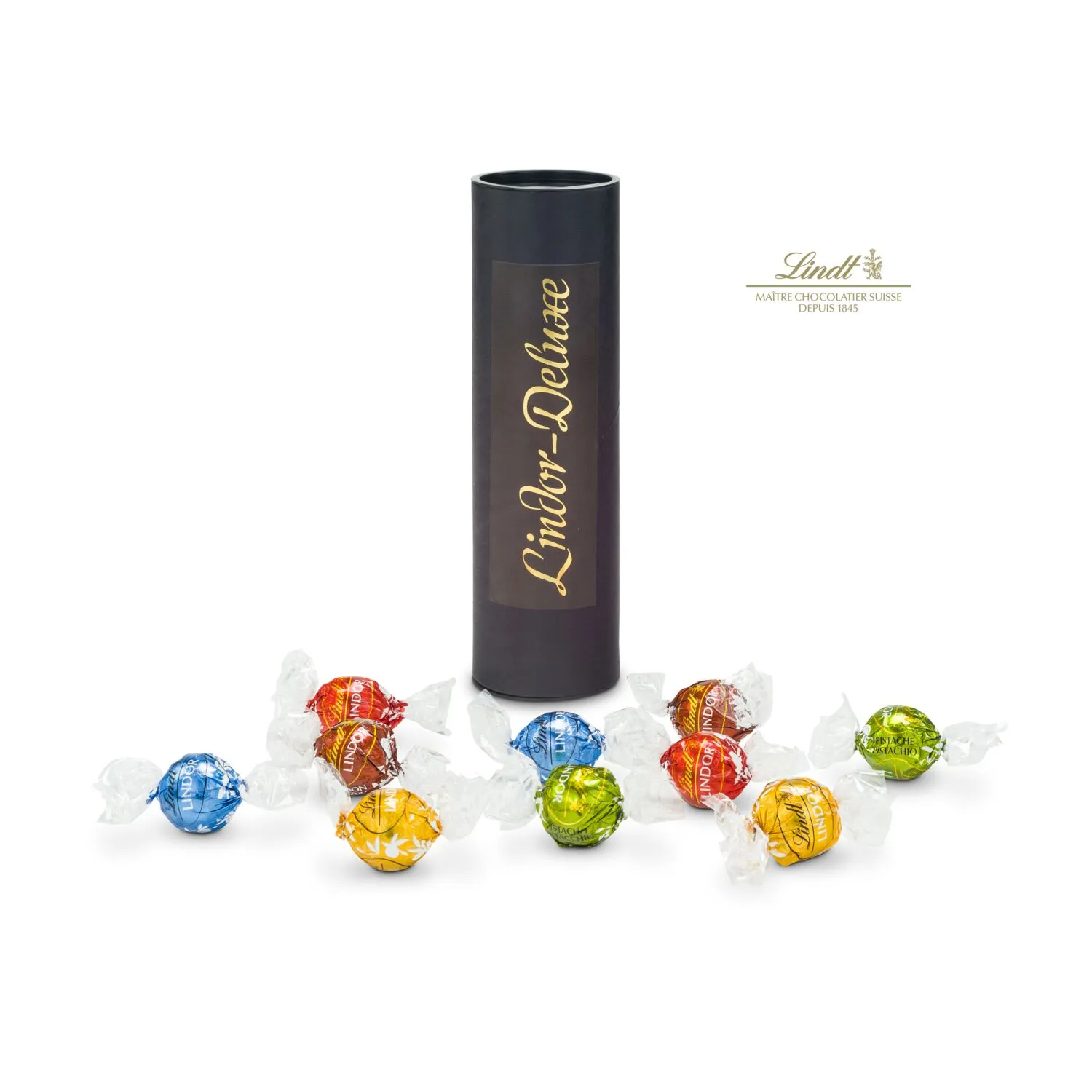 Geschenkset / Präsenteset: Lindor-Deluxe, schwarz – Bild 2