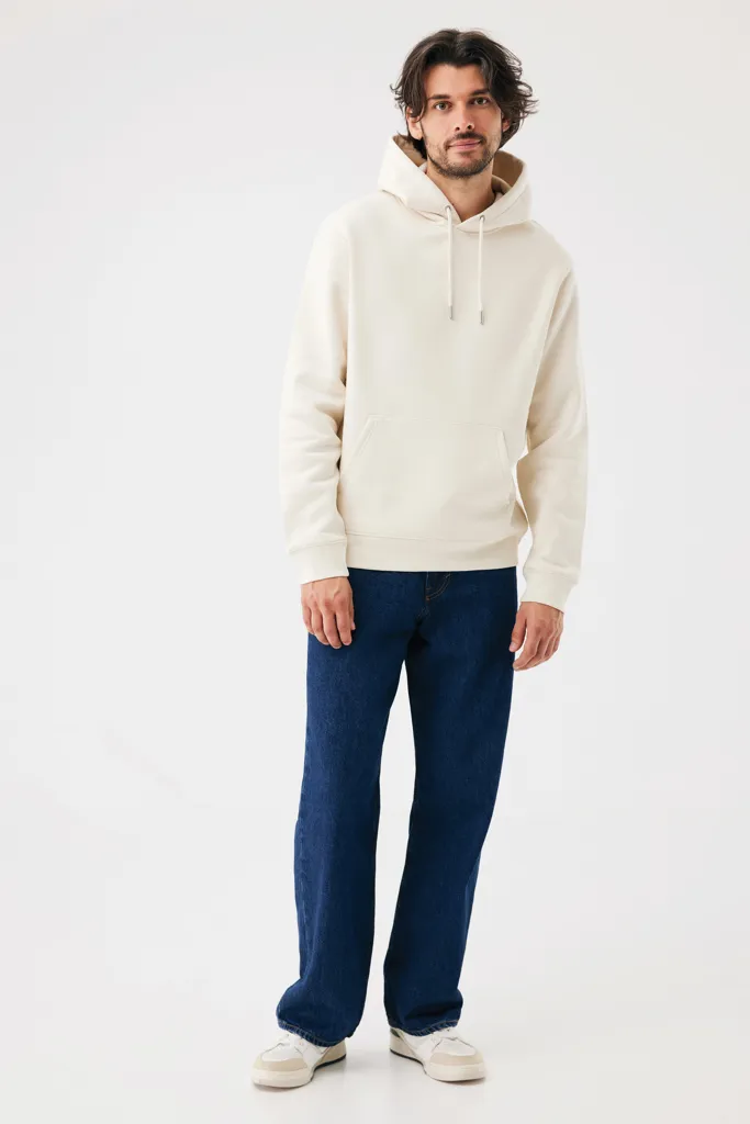 IQONIQ Joshua Hoodie aus recycelter Baumwolle, natural raw – Bild 5