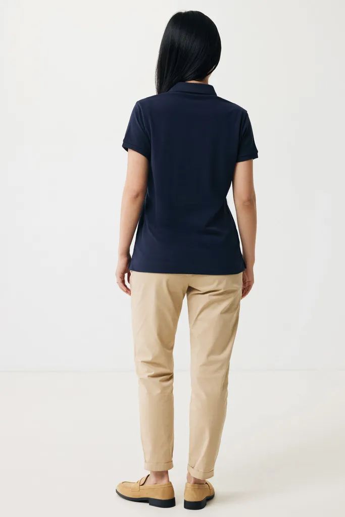 IQONIQ Yosemite Damen Piqué-Poloshirt aus rec. Baumwolle, navy blau – Bild 6