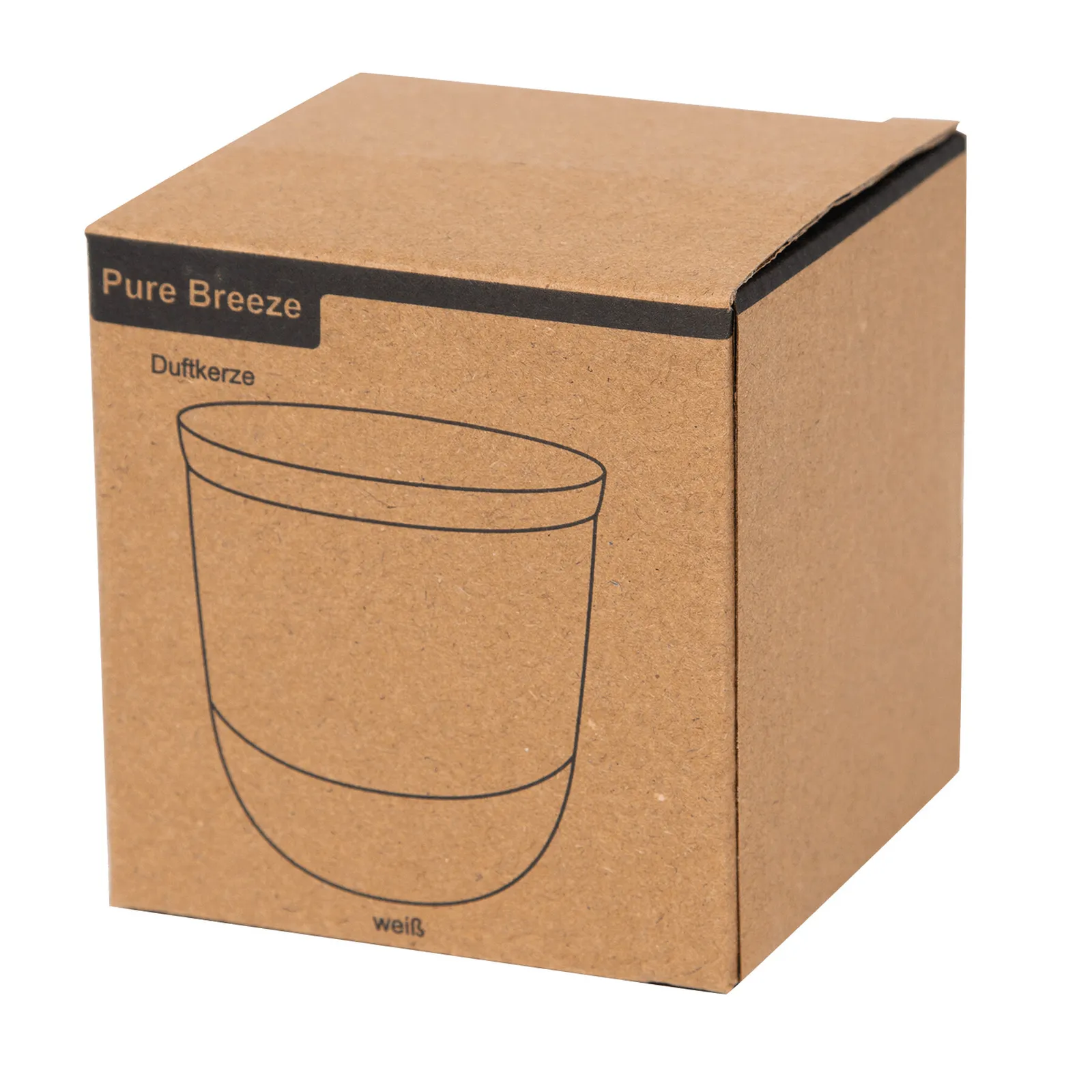 PURE BREEZE - Duftkerze weiß, weiß – Bild 5