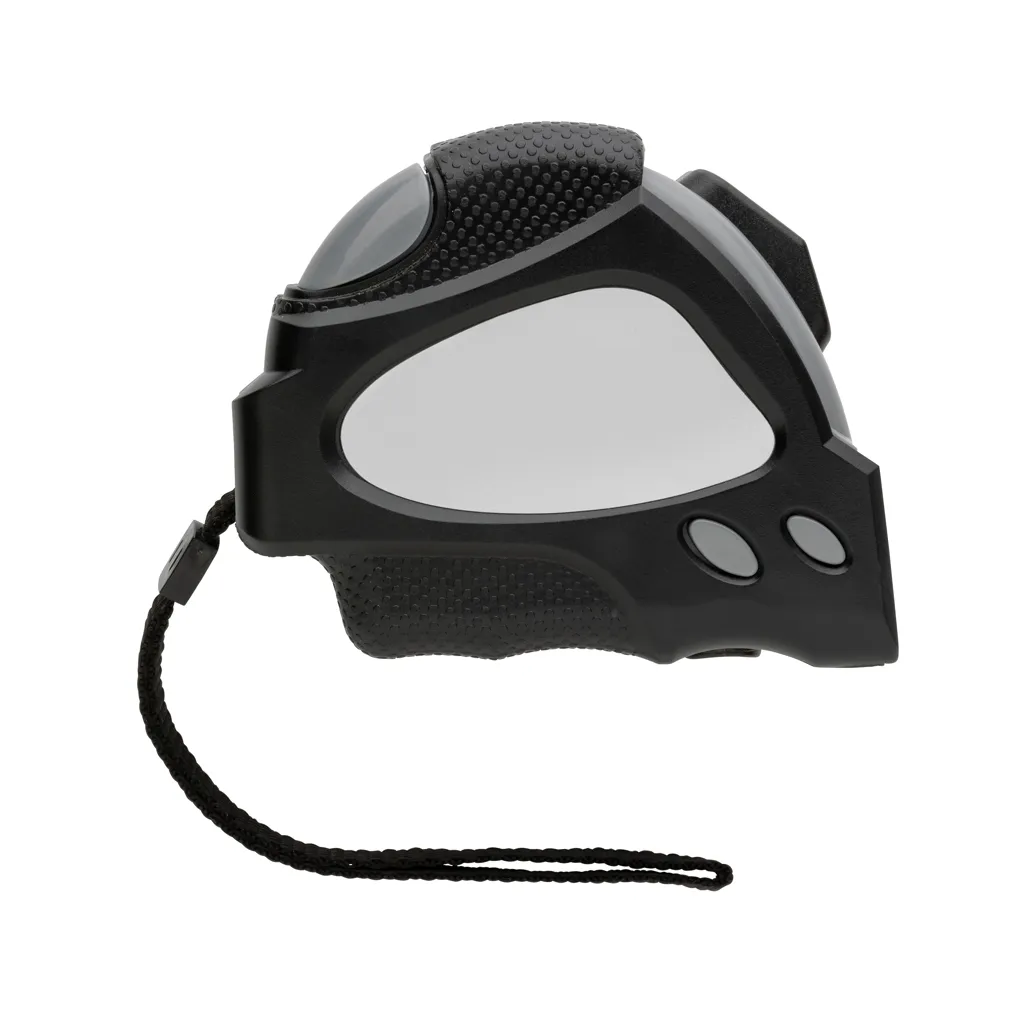 Auto-Stop-Maßband aus recyceltem Kunststoff, 8m/25mm, schwarz – Bild 4