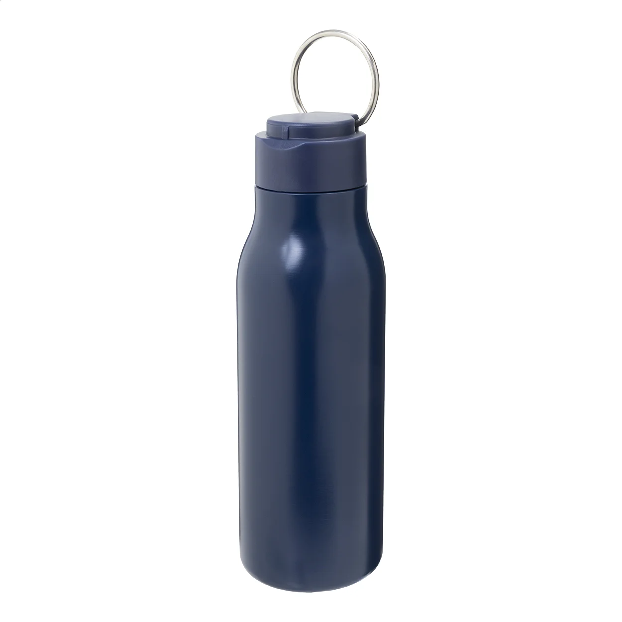 Edelstahl-Trinkflasche Rissip, dunkelblau – Bild 3