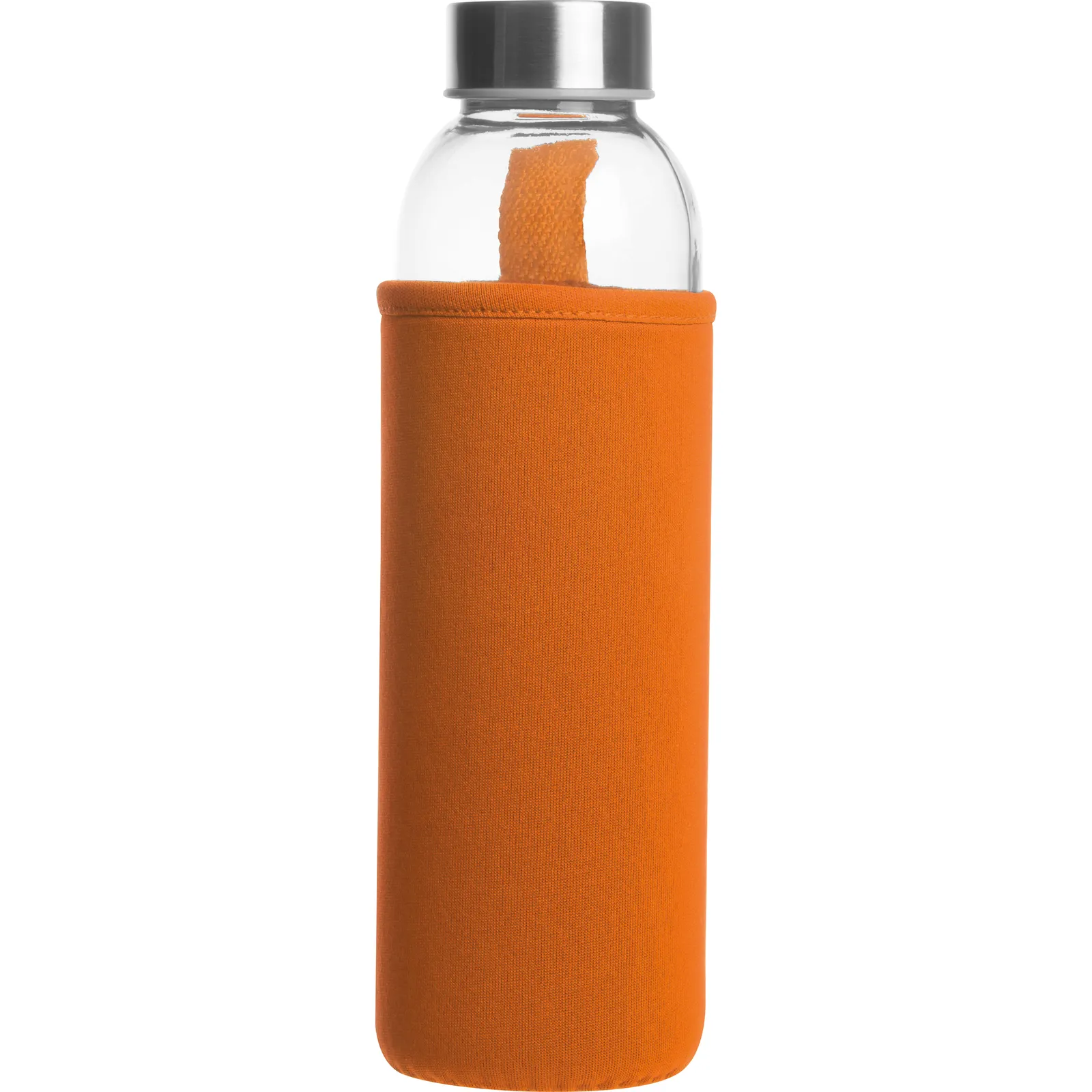 Glasflasche Klagenfurt, orange – Bild 5