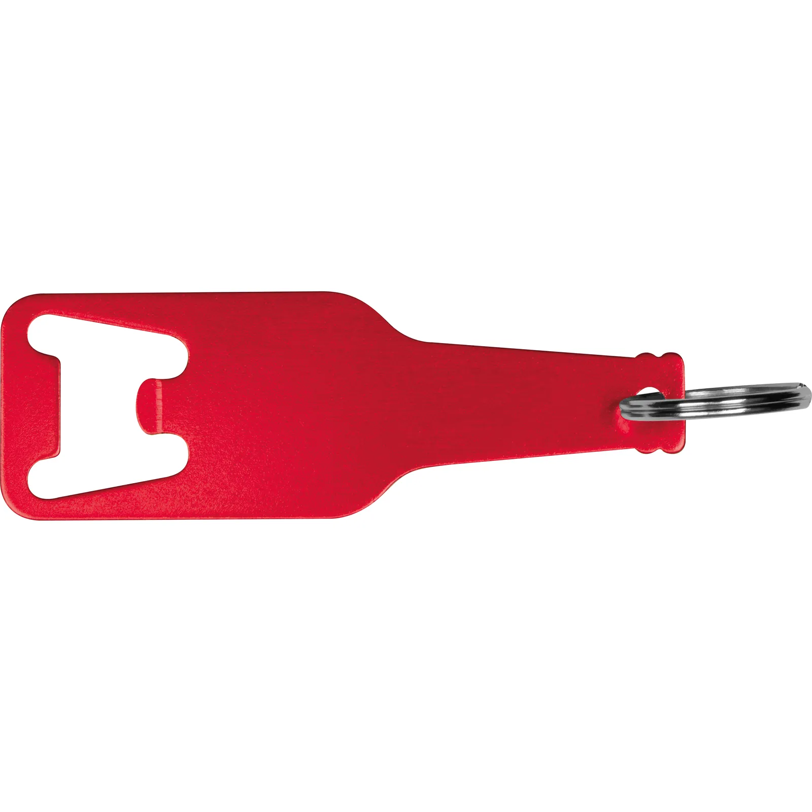 Flaschenöffner aus recyceltem Aluminium Malmö, rot – Bild 3