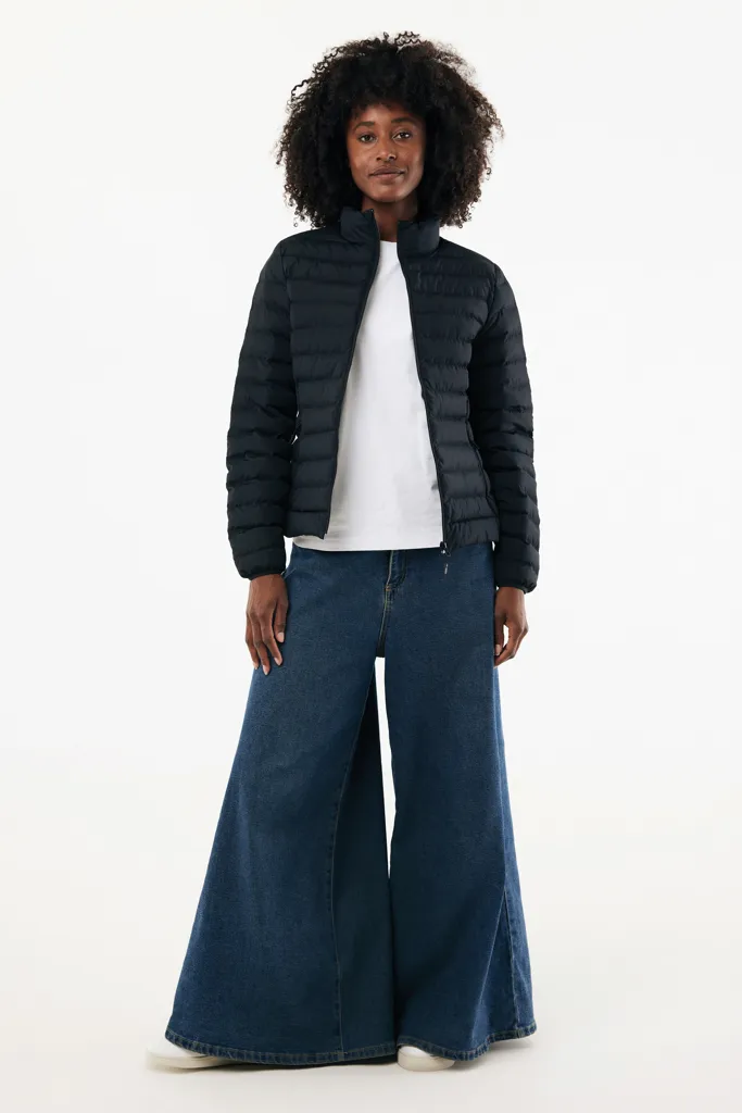 IQONIQ Maiko Damen Steppjacke aus recyceltem Polyester, schwarz – Bild 4