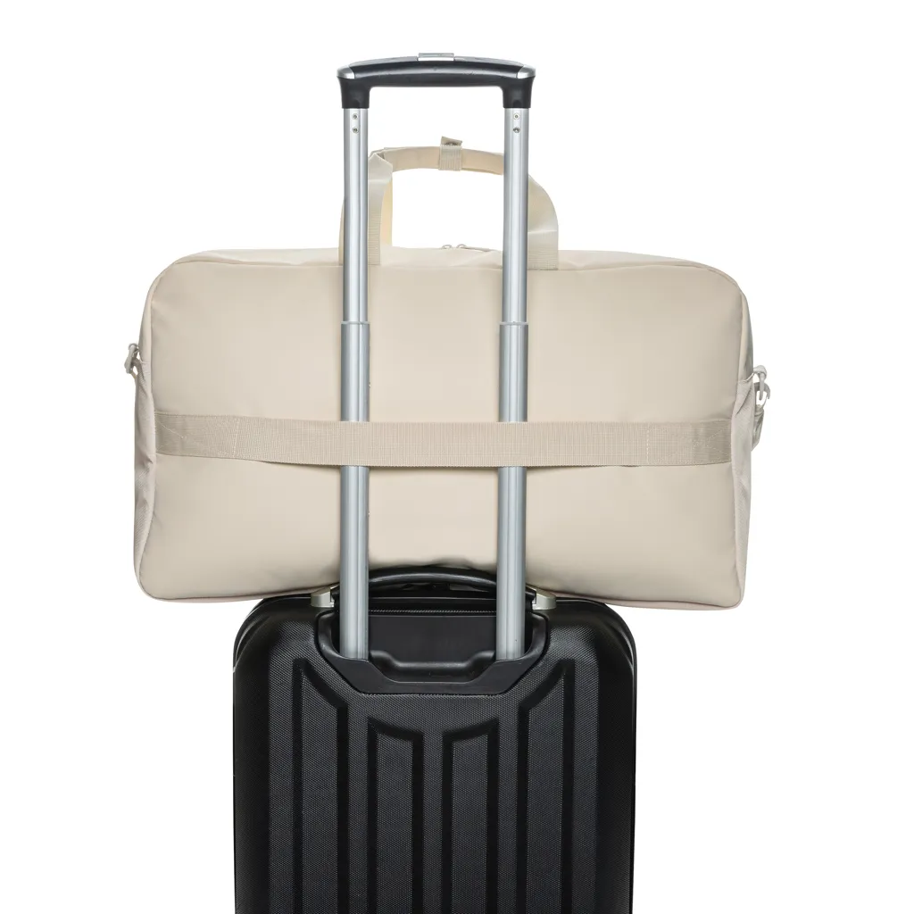 Armond AWARE™ RPET Weekend-Duffel, beige – Bild 6