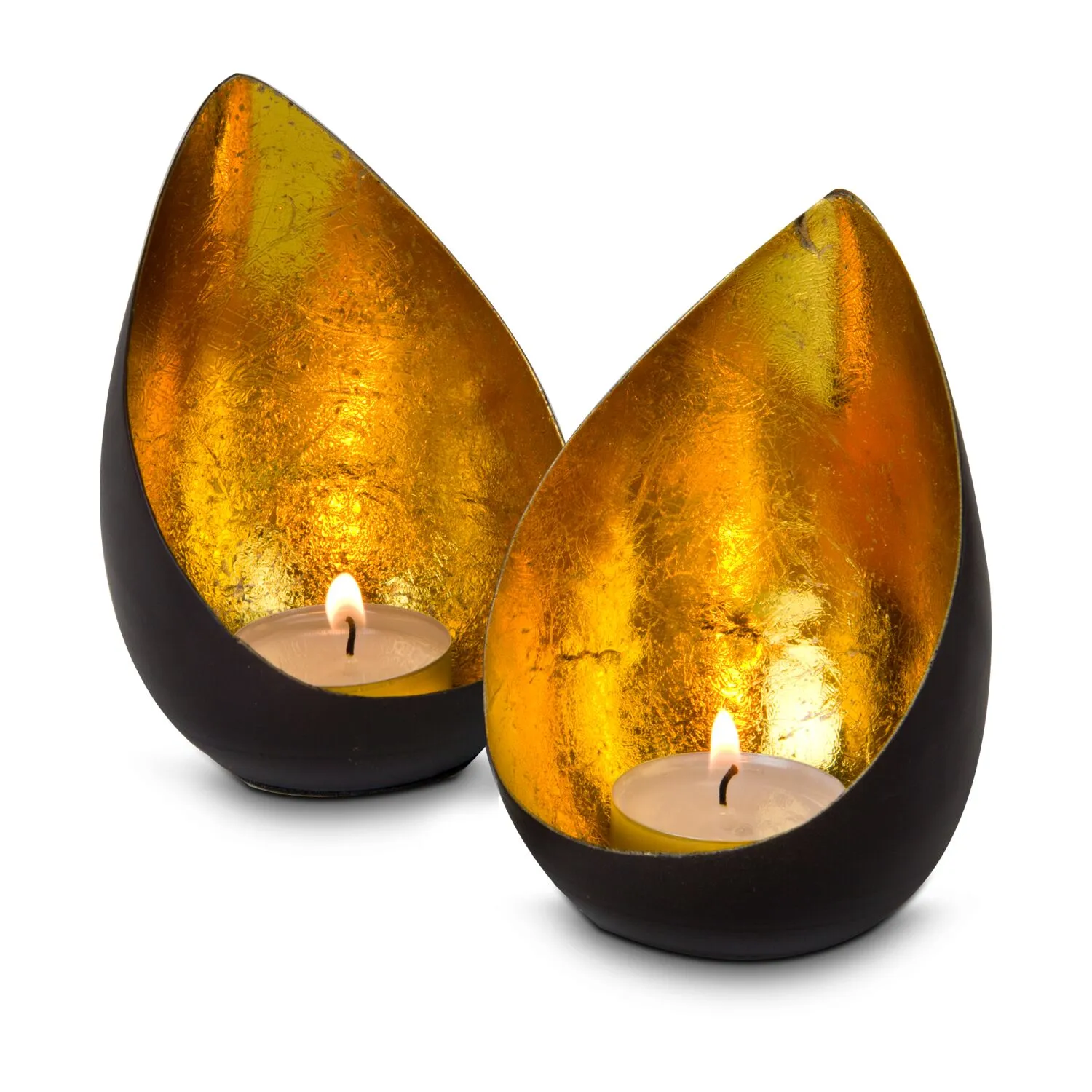 ROMINOX® Teelicht-Set // Drops, gold – Bild 8