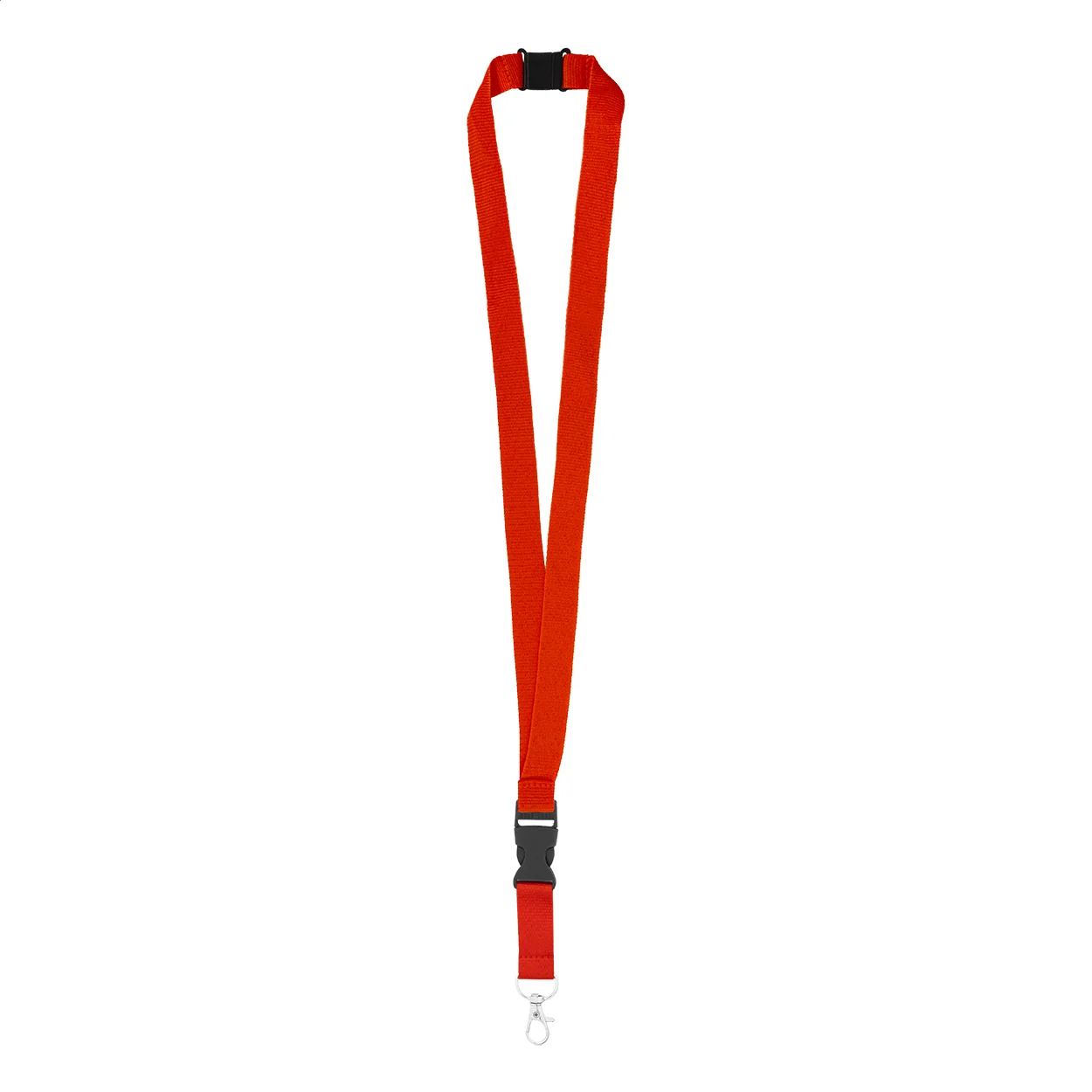 Lanyard Revent Plus aus RPET, rot – Bild 2