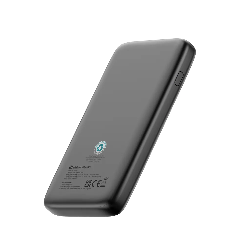 Urban Vitamin Emeryville 20W 10.000 mAh Powerbank, schwarz – Bild 4