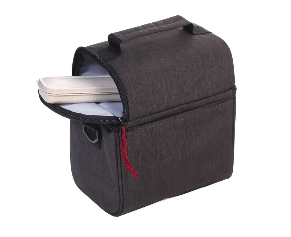 Isoliertasche BUSINESS LUNCH COOLER, anthrazit/schwarz – Bild 2